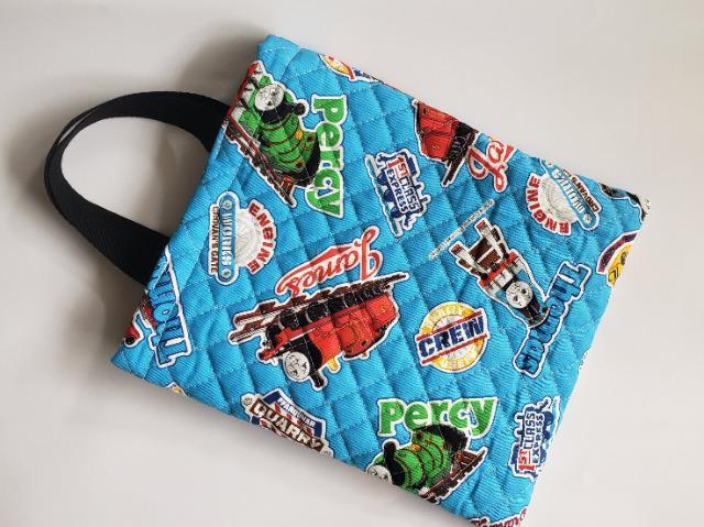 TB39 超レア柄★ 【本日限定】トーマス トートバッグ ミニバッグ(^^)ハンドメイド < 女性ファッション  TB39 超レア柄★ 【本日限定】トーマス トートバッグ ミニバッグ(^^)ハンドメイド < 女性ファッションの