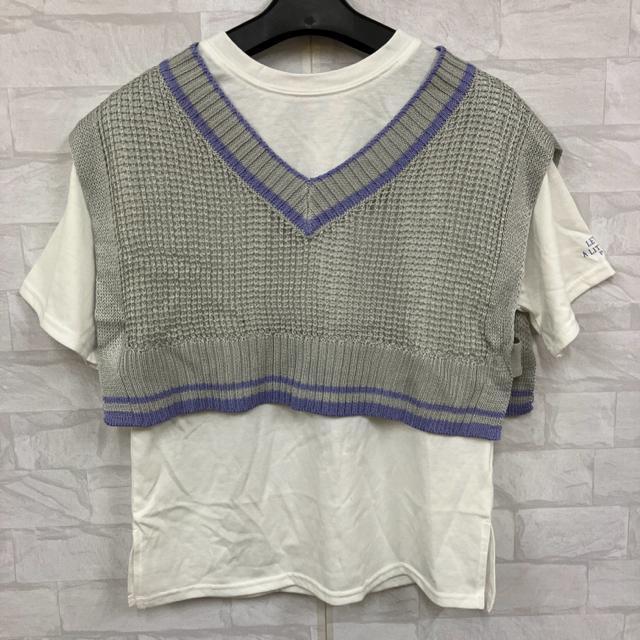 即決 新品 PINKlatte ピンクラテ メッシュベスト+TシャツSET < キッズ/ベビー  即決 新品 PINKlatte ピンクラテ メッシュベスト+TシャツSET  < キッズ/ベビーの