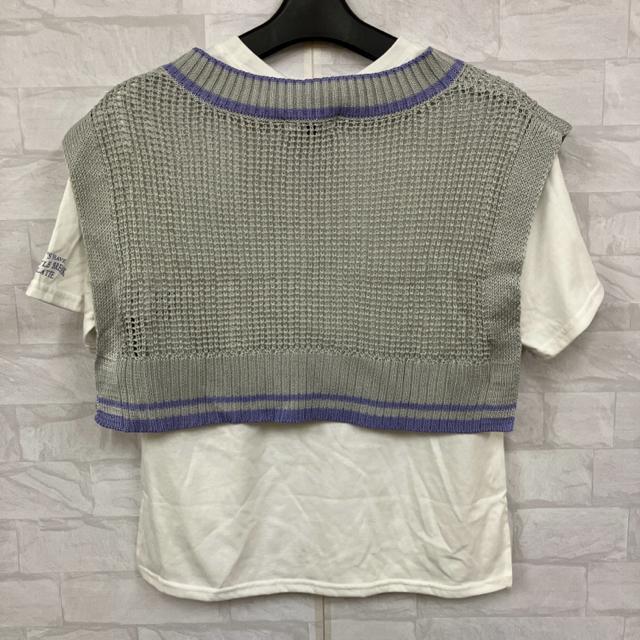 即決 新品 PINKlatte ピンクラテ メッシュベスト+TシャツSET < キッズ/ベビー  即決 新品 PINKlatte ピンクラテ メッシュベスト+TシャツSET < キッズ/ベビーの