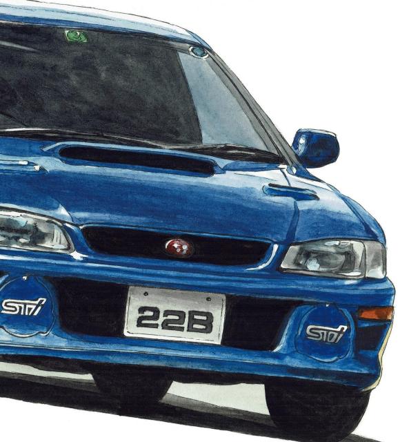 NC-1195スバルWRX STI限定版画サイン額装済作家平右ヱ門 < 自動車/バイク NC-1195スバルWRX STI限定版画サイン額装済作家平右ヱ門 < 自動車/バイク