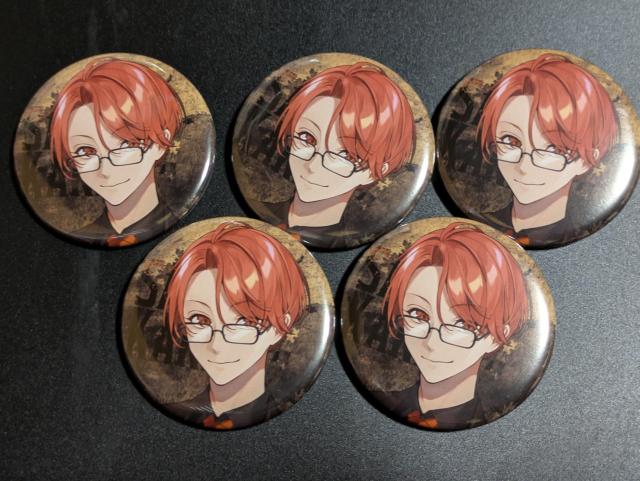 高田村交易所/1周年記念/さかな/缶バッジ5個セット/モバペイ < タレントグッズ  高田村交易所/1周年記念/さかな/缶バッジ5個セット/モバペイ  < タレントグッズの