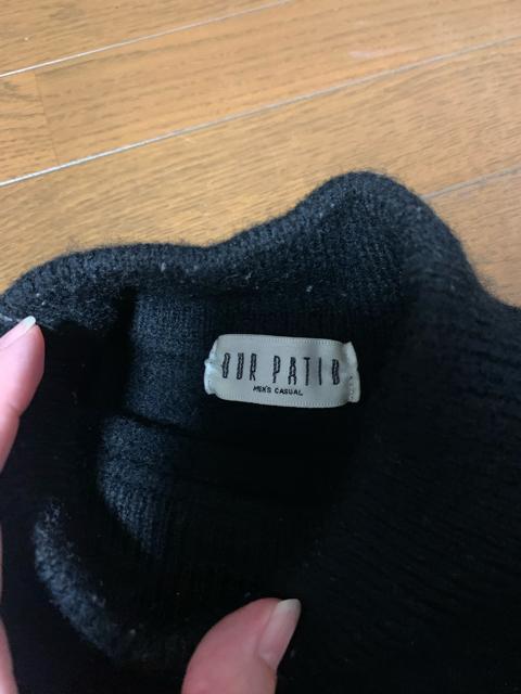 黒ニット < 男性ファッション  黒ニット < 男性ファッションの