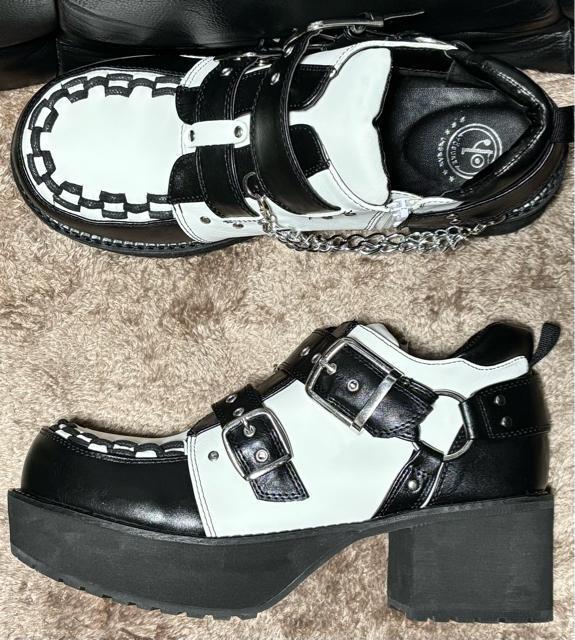 未使用 新品 保管 YOSUKE ヨースケ 厚底 ラバーソール 靴 ブーツ 27cm パンク ロック ヴィジュアル V系 シューズ < 男性ファッション 未使用 新品 保管 YOSUKE ヨースケ 厚底 ラバーソール 靴 ブーツ 27cm パンク ロック ヴィジュアル V系 シューズ < 男性ファッションの