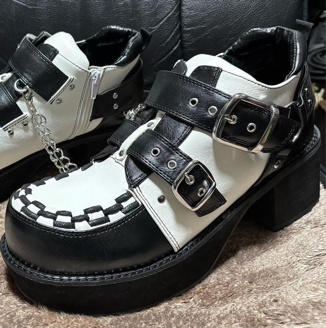 未使用 新品 保管 YOSUKE ヨースケ 厚底 ラバーソール 靴 ブーツ 27cm パンク ロック ヴィジュアル V系 シューズ < 男性ファッション 未使用 新品 保管 YOSUKE ヨースケ 厚底 ラバーソール 靴 ブーツ 27cm パンク ロック ヴィジュアル V系 シューズ < 男性ファッションの