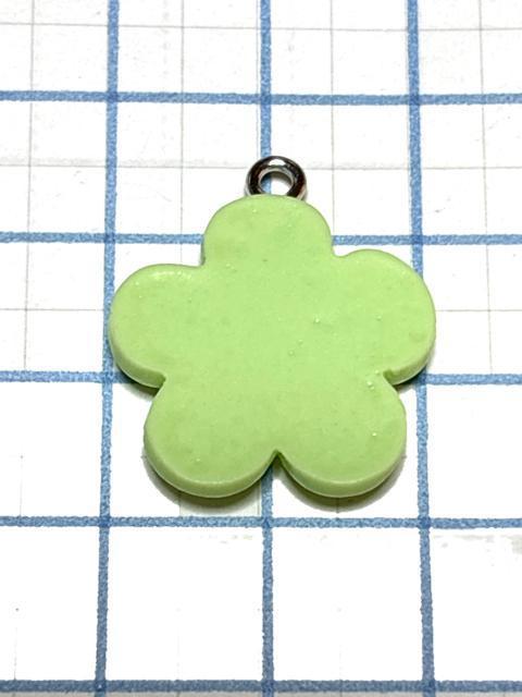 1016 緑 ぷっくりしたお花 1個 樹脂チャーム アクセサリーパーツ < ペット/手芸/園芸 1016 緑 ぷっくりしたお花 1個 樹脂チャーム アクセサリーパーツ < ペット/手芸/園芸の
