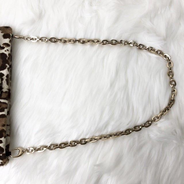 【レア】JIMMY CHOO ジミーチュウ チェーン ショルダーバッグ クラッチバッグ 2way ハラコ レオパード ヒョウ柄 < ブランド 【レア】JIMMY CHOO ジミーチュウ チェーン ショルダーバッグ クラッチバッグ 2way ハラコ レオパード ヒョウ柄 < ブランドの