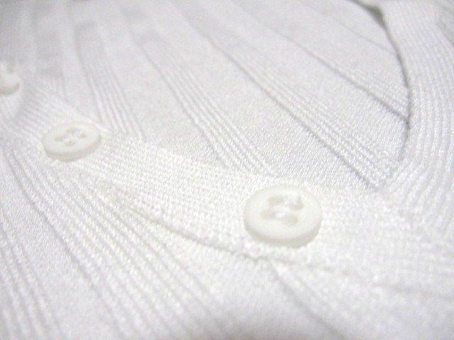 □ZARA/ザラ 細身 長袖ストライプ ニット/メンズM/ホワイト☆新品 < ブランド  □ZARA/ザラ 細身 長袖ストライプ ニット/メンズM/ホワイト☆新品 < ブランドの