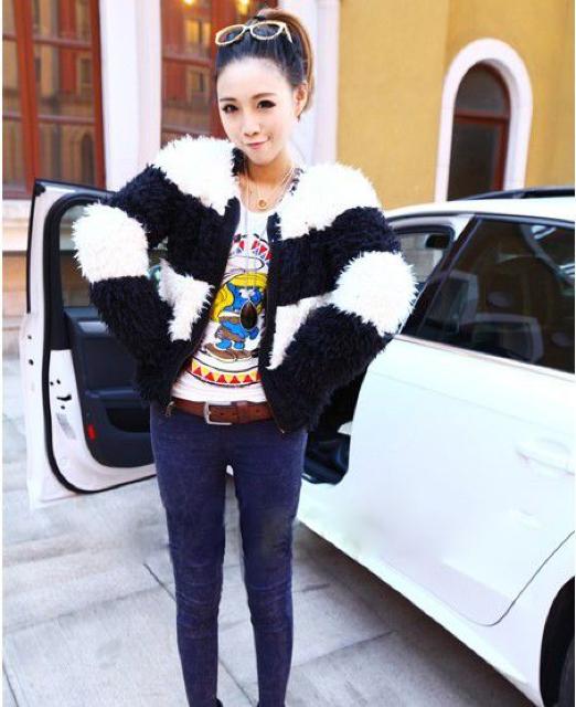 人気★ツートンリーバシブルモヘヤ★ショート★ジャケットBK < 女性ファッション  人気★ツートンリーバシブルモヘヤ★ショート★ジャケットBK < 女性ファッションの