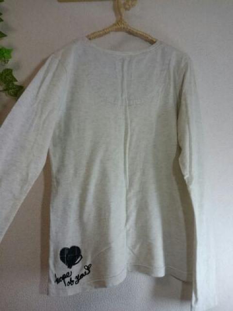 scolar 刀@チェック ハート アップリケ カットソー M < ブランド scolar 刀@チェック ハート アップリケ カットソー M < ブランドの