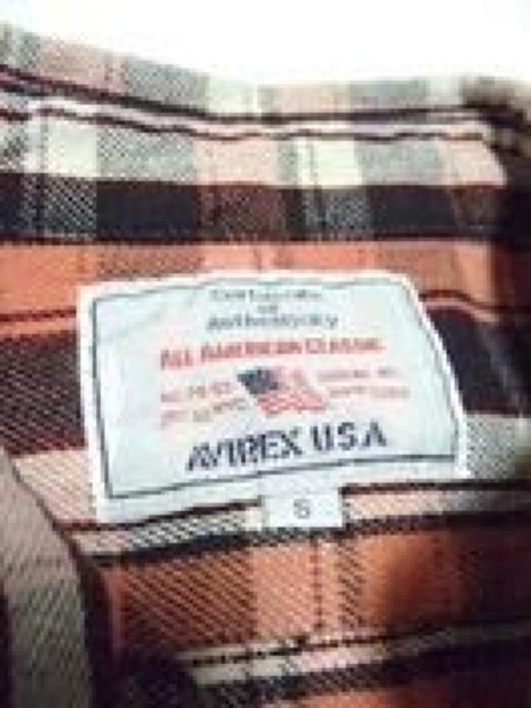 ★AVIREX★アヴィレックス★チェック柄★長袖シャツ★新品★ < ブランド  ★AVIREX★アヴィレックス★チェック柄★長袖シャツ★新品★ < ブランドの
