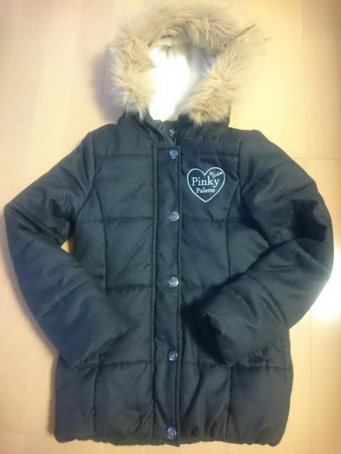 女児冬物フード付きコート.ジャケット.ジャンパー.上着/サイズ150p < キッズ/ベビー  女児冬物フード付きコート.ジャケット.ジャンパー.上着/サイズ150p  < キッズ/ベビーの