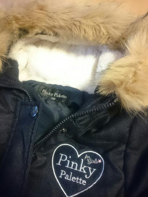 女児冬物フード付きコート.ジャケット.ジャンパー.上着/サイズ150p < キッズ/ベビー  女児冬物フード付きコート.ジャケット.ジャンパー.上着/サイズ150p < キッズ/ベビーの