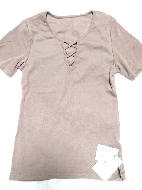 みちょぱ  送料無料 新品 GRL グレイル 半袖 カットソー M < 女性ファッション  みちょぱ  送料無料 新品 GRL グレイル 半袖 カットソー M < 女性ファッションの