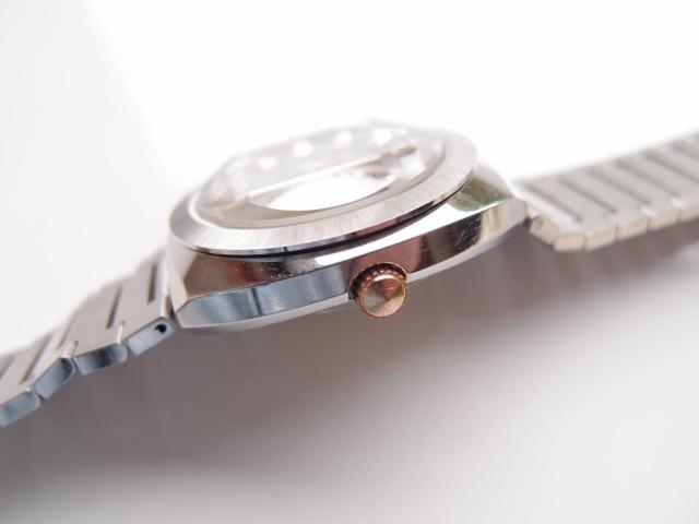 CITIZEN カスタムV2 21石 自動巻き5面カットガラス 動作品 !。 < ブランド  CITIZEN カスタムV2 21石 自動巻き5面カットガラス 動作品 !。 < ブランドの