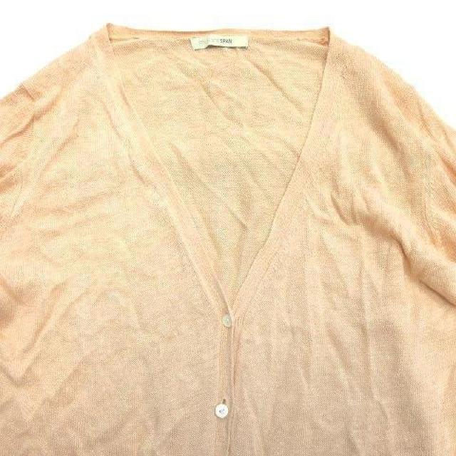 Spick&Span リネン ニット カーディガン カットソー Vネック < 女性ファッション  Spick&Span リネン ニット カーディガン カットソー Vネック < 女性ファッションの