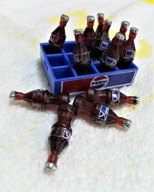 ミニチュア★ペプシコーラ★12本★ケース入り★ドールハウス★ < おもちゃ  ミニチュア★ペプシコーラ★12本★ケース入り★ドールハウス★  < おもちゃの