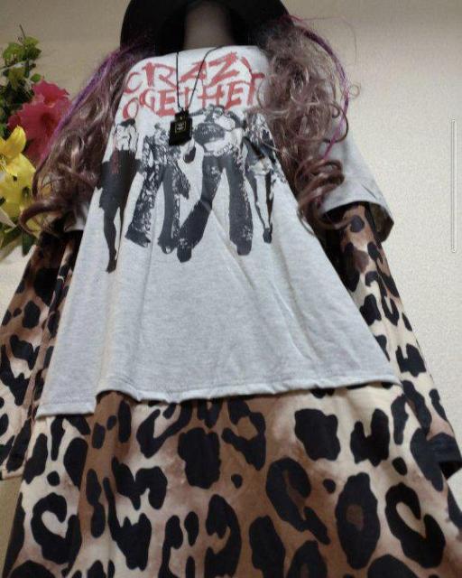 新品6L〜8L★ヒョウ柄★切り替えワンピ < 女性ファッション  新品6L〜8L★ヒョウ柄★切り替えワンピ < 女性ファッションの