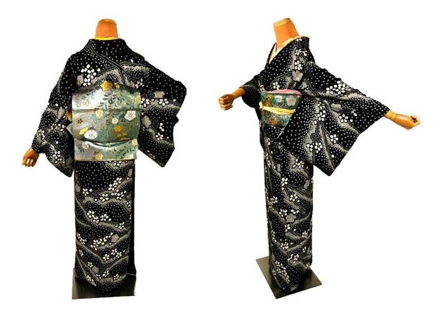 【最高峰】美品 絹のダイアモンド 総手絞り染め 枝梅文 訪問着 身丈163.5cm 裄丈67.5cm T3514 < 女性ファッション  【最高峰】美品 絹のダイアモンド 総手絞り染め 枝梅文 訪問着 身丈163.5cm 裄丈67.5cm T3514 < 女性ファッションの