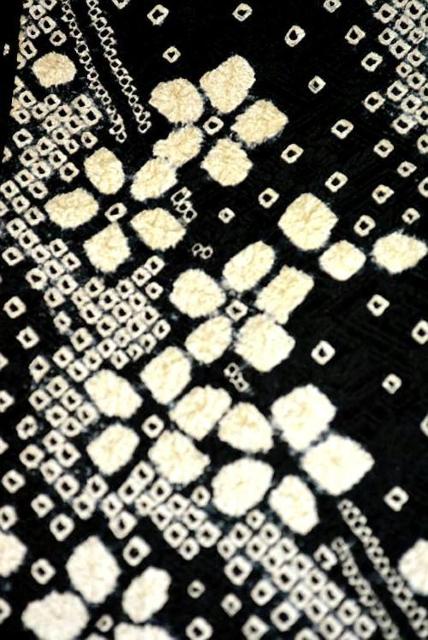 【最高峰】美品 絹のダイアモンド 総手絞り染め 枝梅文 訪問着 身丈163.5cm 裄丈67.5cm T3514 < 女性ファッション  【最高峰】美品 絹のダイアモンド 総手絞り染め 枝梅文 訪問着 身丈163.5cm 裄丈67.5cm T3514 < 女性ファッションの