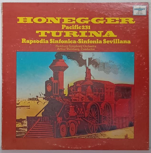 LP(超希少.US盤)アーサー・オネゲル.ホアキン・トゥリーナ/パシフィック231 / ラプソディア・シンフォニカ070728 < CD/DVD/ビデオ  LP(超希少.US盤)アーサー・オネゲル.ホアキン・トゥリーナ/パシフィック231 / ラプソディア・シンフォニカ070728  < CD/DVD/ビデオの
