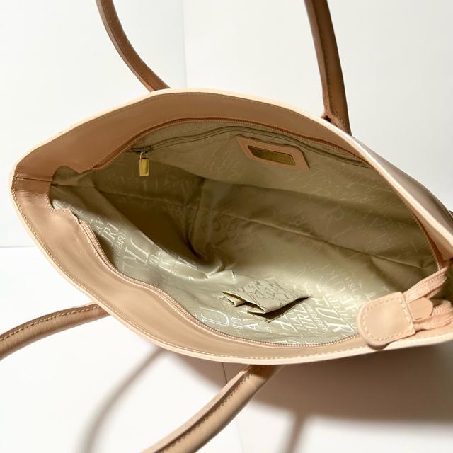 美品 FURLA フルラ レザー ハンドバッグ トートバッグ ベビーピンク < ブランド  美品 FURLA フルラ レザー ハンドバッグ トートバッグ ベビーピンク < ブランドの