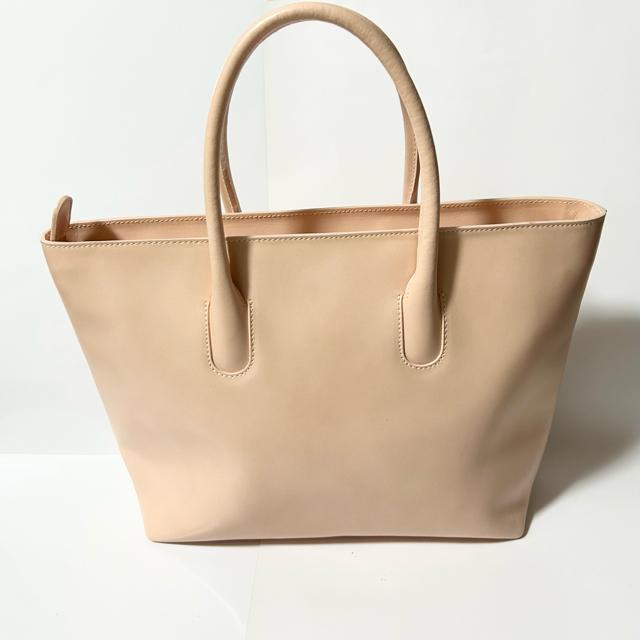 美品 FURLA フルラ レザー ハンドバッグ トートバッグ ベビーピンク < ブランド  美品 FURLA フルラ レザー ハンドバッグ トートバッグ ベビーピンク < ブランドの