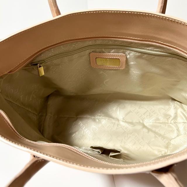 美品 FURLA フルラ レザー ハンドバッグ トートバッグ ベビーピンク < ブランド  美品 FURLA フルラ レザー ハンドバッグ トートバッグ ベビーピンク < ブランドの
