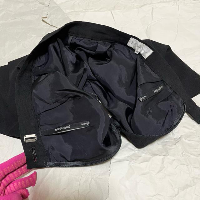 【ヴィンテージ】【YVES SAINT LAURENT】 膝丈スカート 36 < ブランド 【ヴィンテージ】【YVES SAINT LAURENT】 膝丈スカート 36 < ブランドの