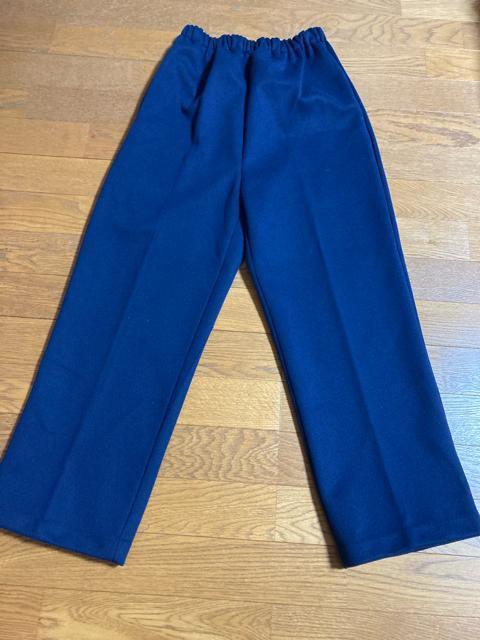 2113.ウエストゴム スラックスパンツ☆紺/ネイビー☆サイズL < 女性ファッション 2113.ウエストゴム スラックスパンツ☆紺/ネイビー☆サイズL < 女性ファッションの