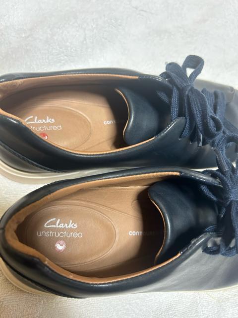 Clarks unstructured レザースニーカー 黒 本革 27cm < 男性ファッション Clarks unstructured レザースニーカー 黒 本革 27cm < 男性ファッションの