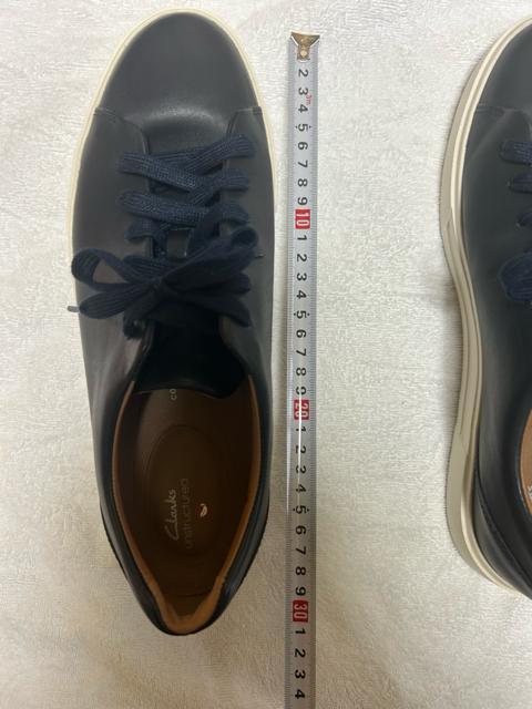 Clarks unstructured レザースニーカー 黒 本革 27cm < 男性ファッション Clarks unstructured レザースニーカー 黒 本革 27cm < 男性ファッションの