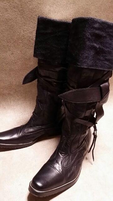 hyde着ロエンヒロムタカハラ ベルトロングパイレーツブーツ 41 < ブランド  hyde着ロエンヒロムタカハラ ベルトロングパイレーツブーツ 41 < ブランドの