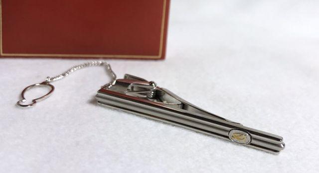 正規美レア S.T.Dupontデュポン Dロゴストライプラインネクタイピン シルバー×ゴールド タイ留め 付属有 < 男性ファッション  正規美レア S.T.Dupontデュポン Dロゴストライプラインネクタイピン シルバー×ゴールド タイ留め 付属有  < 男性ファッションの