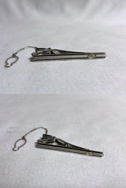 正規美レア S.T.Dupontデュポン Dロゴストライプラインネクタイピン シルバー×ゴールド タイ留め 付属有 < 男性ファッション  正規美レア S.T.Dupontデュポン Dロゴストライプラインネクタイピン シルバー×ゴールド タイ留め 付属有 < 男性ファッションの