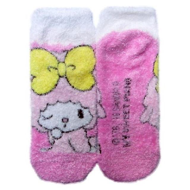 【マイメロディ】可愛い♪もっこもこ 靴下.ソックス 22〜24cm < アニメ/コミック/キャラクター 【マイメロディ】可愛い♪もっこもこ 靴下.ソックス 22〜24cm < アニメ/コミック/キャラクターの