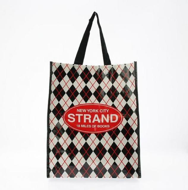 ストラントブックストアstrand book storeアーガイルReusableBAG < 女性ファッション  ストラントブックストアstrand book storeアーガイルReusableBAG  < 女性ファッションの