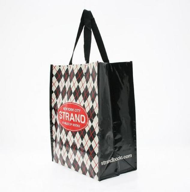 ストラントブックストアstrand book storeアーガイルReusableBAG < 女性ファッション  ストラントブックストアstrand book storeアーガイルReusableBAG < 女性ファッションの