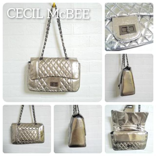 レア★CECIL McBEE-セシルマクビー★キルティング2重蓋チェーン < ブランド  レア★CECIL McBEE-セシルマクビー★キルティング2重蓋チェーン < ブランドの