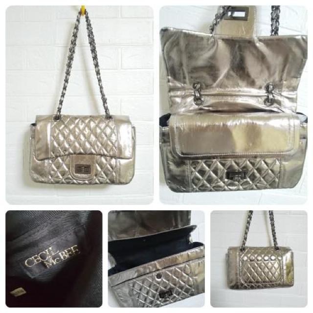 レア★CECIL McBEE-セシルマクビー★キルティング2重蓋チェーン < ブランド  レア★CECIL McBEE-セシルマクビー★キルティング2重蓋チェーン < ブランドの