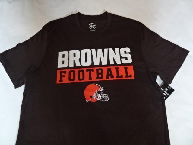 USA購入【47BRAND】 NFL クリーブランドブラウンズTシャツUS M < 男性ファッション  USA購入【47BRAND】 NFL クリーブランドブラウンズTシャツUS M  < 男性ファッションの
