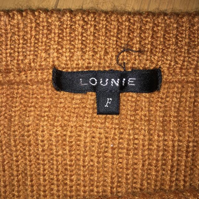 ルーニィ ニット セーター 長袖セーター ルーニィー lounie F < ブランド ルーニィ ニット セーター 長袖セーター ルーニィー lounie F < ブランドの