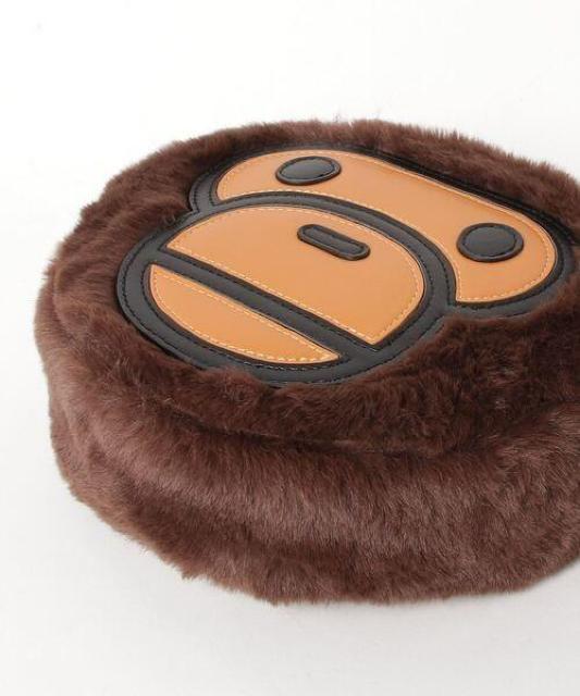 BABY MILO FUR SHOULDER BAGxr[}Ct@[V_[obOa bathing ape`F[obO  uh 
