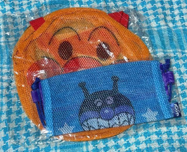 アンパンマン バイキンマン メッシュバック メッシュナップサック 未使用 < キッズ/ベビー  アンパンマン バイキンマン メッシュバック メッシュナップサック 未使用  < キッズ/ベビーの
