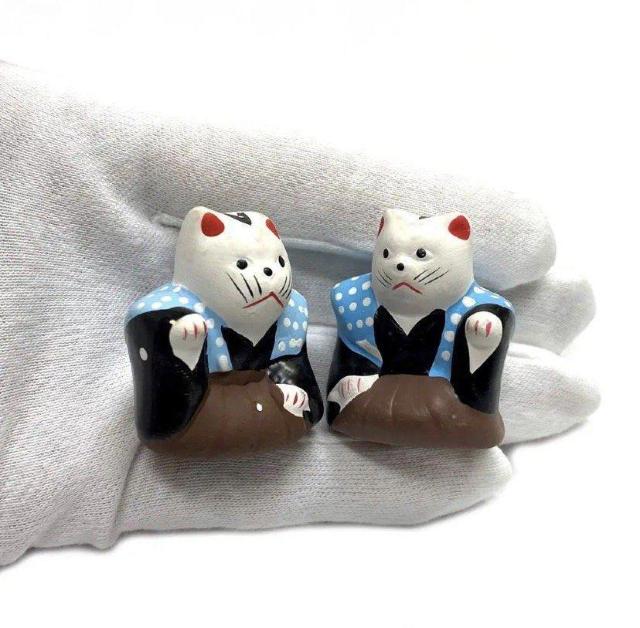住吉大社 招福猫 ミニ招き猫 (左右ペア) < インテリア/ライフ 住吉大社 招福猫 ミニ招き猫 (左右ペア) < インテリア/ライフの