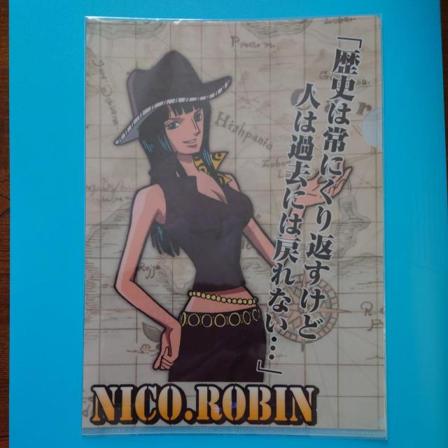 クリアファイル NICO.ROBIN ワンピース Glico?ONEPIECE 未使用 < アニメ/コミック/キャラクター クリアファイル NICO.ROBIN ワンピース Glico?ONEPIECE 未使用 < アニメ/コミック/キャラクターの