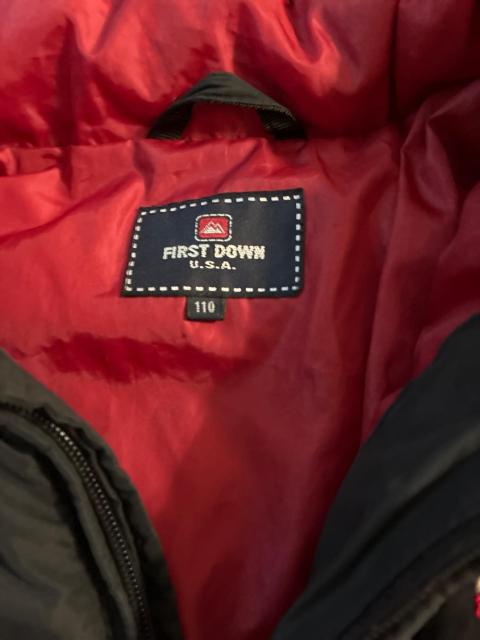 FIRST DOWN FDG82 �L�b�Y �_�E���W���P�b�g 110 �u���b�N ���b�h �� �L�b�Y/�x�r�[�� 