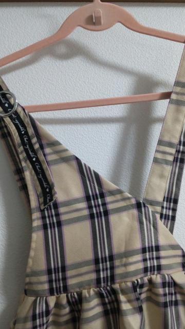 キッズ チェック柄ワンピース 160cm < キッズ/ベビー キッズ チェック柄ワンピース 160cm < キッズ/ベビーの