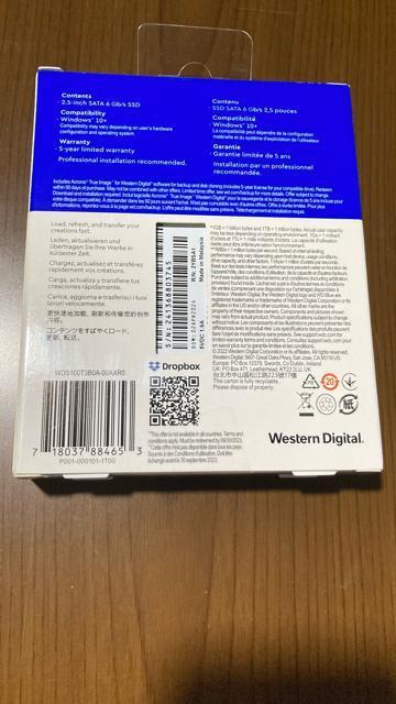 �V�i ���J�� WD Blue SA510 1000GB 1TB SATA III SSD �E�G�X�^���f�W�^�� 2.5�C���` �� PC�{��/���Ӌ@��� 