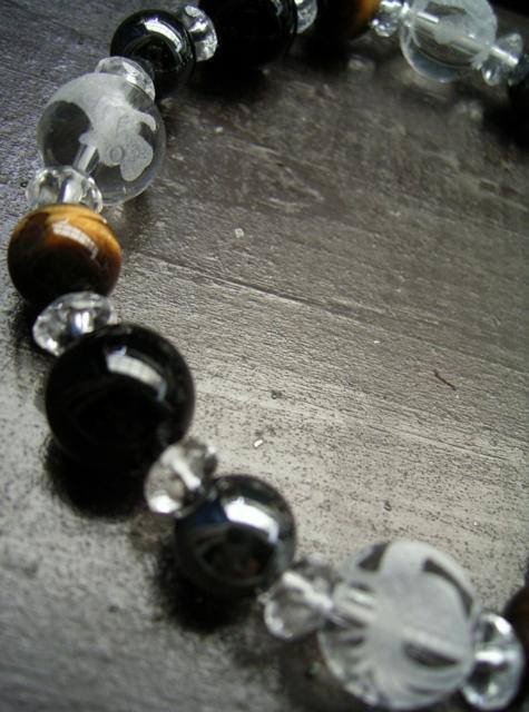 *風水四神*タイガーアイxオニキスxヘマタイト < 男性アクセサリー/時計 *風水四神*タイガーアイxオニキスxヘマタイト < 男性アクセサリー/時計の