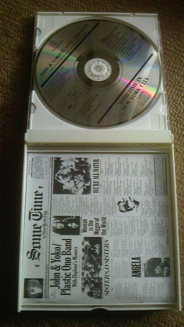 送料無料 ジョンレノン&オノヨーコ サムタイム・イン・ニューヨーク・シティ 2枚組 厚いCDケース ビートルズ < タレントグッズ  送料無料 ジョンレノン&オノヨーコ サムタイム・イン・ニューヨーク・シティ 2枚組 厚いCDケース ビートルズ < タレントグッズの